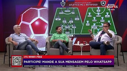 BOTAFOGO X ATLÉTICO-MG: QUEM TEM O TIME MAIS FORTE PARA A DECISÃO DA LIBERTADORES? | BOLA ROLANDO