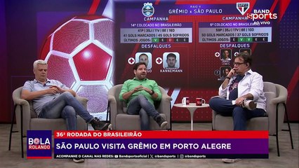 SÃO PAULO VISITA O GRÊMIO NO BRASILEIRÃO: GUSTAVO FURTADO TRAZ INFORMAÇÃO EXCLUSIVA | BOLA ROLANDO