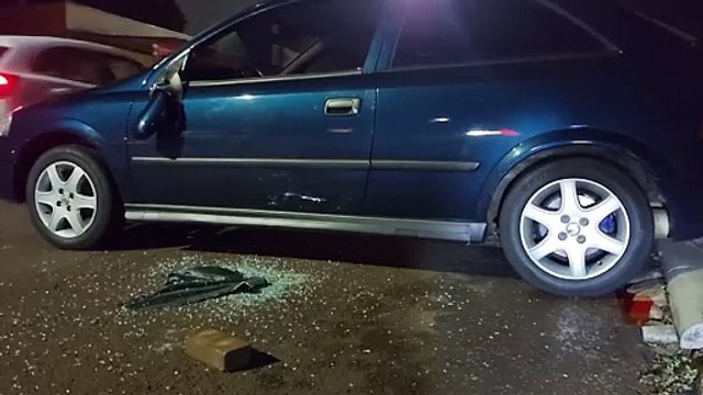 PM encaminha ex-casal para delegacia após confusão e quebra de carro no Santa Felicidade