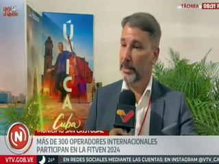 Táchira | Representantes internacionales fortalecen las conexiones turísticas en la Fitven 2024