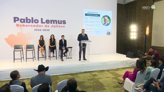 Lemus presenta nuevos de el sector energético y medio ambiente