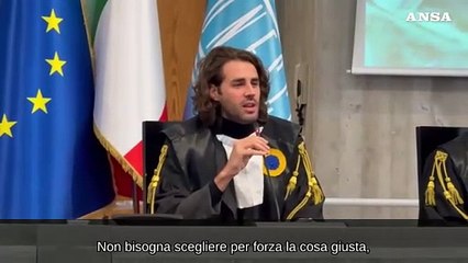 Urbino, laurea ad honorem in Scienze dello sport a Tamberi