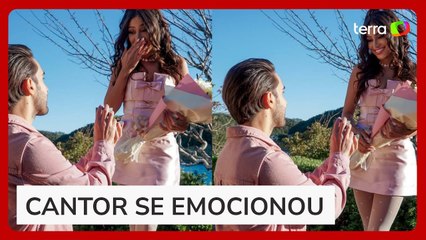 Diogo Melim pede namorada em casamento durante viagem ao Japão: ‘Dia mais feliz do ano’