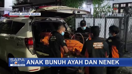 Anak di Lebak Bulus Tega Bunuh Ayah dan Neneknya