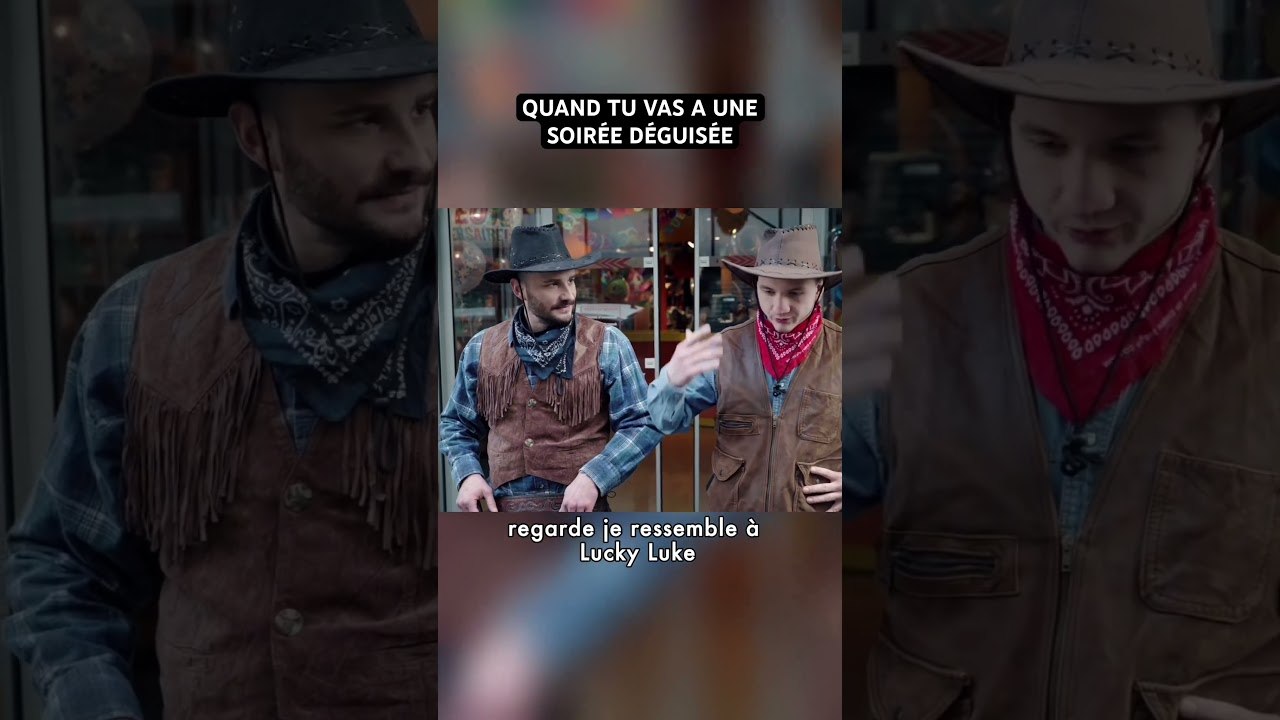 FAITES ATTENTION AU SOIRÉES DÉGUISÉES 😂 ! #blablou #humour #humouriste #film #sketch