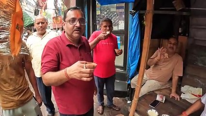 Kaligodam Cheapest Breakfast _ SUPER Soft DABBAWALA Idly ₹10 ONLY _ Kolkata Street Food