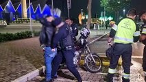 Motociclista com sinais de embriaguez é detido em frente à Catedral de Cascavel