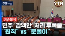 민주 '감액안' 처리 후폭풍...