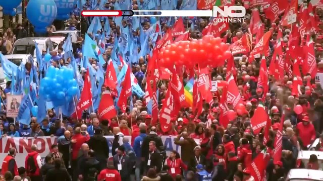 إضراب شامل في إيطاليا: العمال يطالبون بزيادة الأجور وسط ارتفاع نسب التضخم