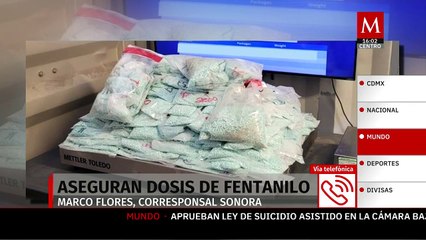 Incautan dos cargamentos de casi medio millón de pastillas de fentanilo entre Sonora y Arizona