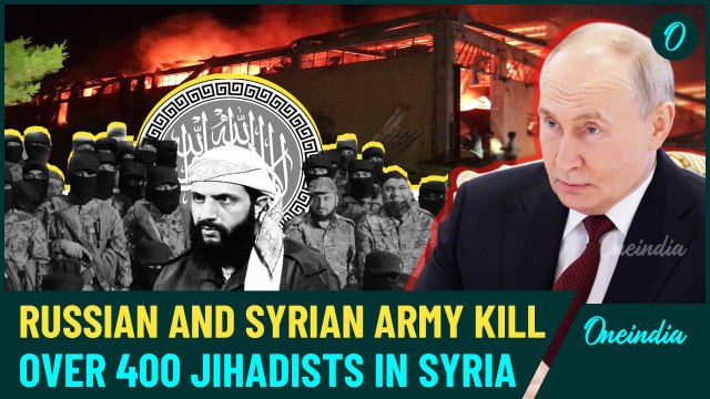 Syria Breaking: Putin's Fighter Jets Rampage Kills 400 Jihadists | Russian Forces Make Entry