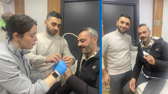 Kopan Parmak 1,5 Saatlik Başarılı Operasyonla Yerine Dikildi