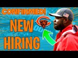 It’s Official! Chicago Bears Announced The New Hiring!