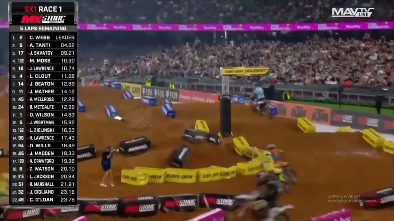 2024 AUSX Open SX1 Race 1
