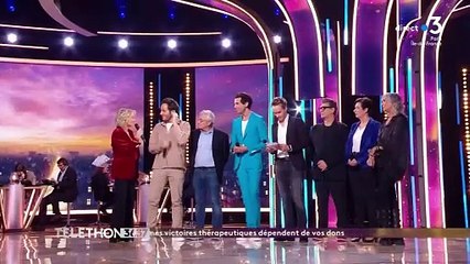 Vianney a déclaré être très ému de revenir sur le plateau du TéléthonTéléthon, France 3
