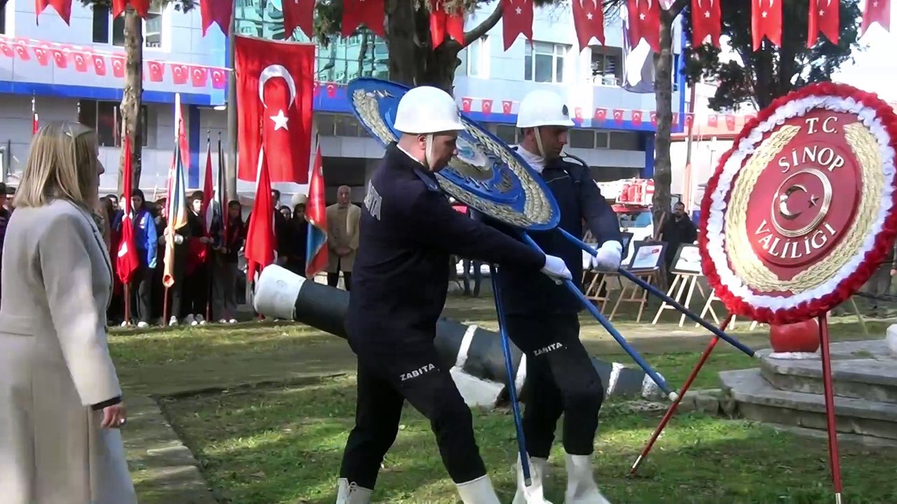 Sinop'ta deniz şehitleri anıldı