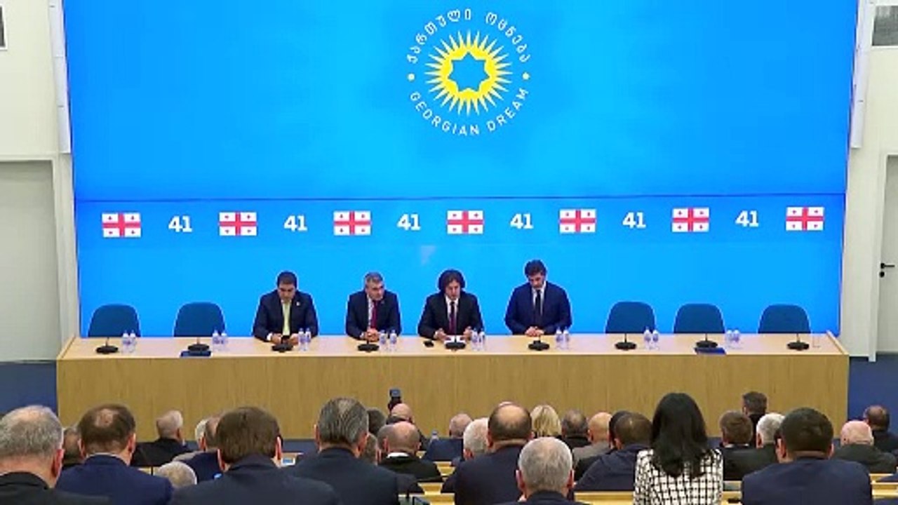 Georgien: Polizei geht mit Wasserwerfern gegen Demonstranten vor