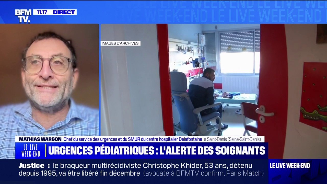 "On arrive à une situation qui traîne depuis 20 ou 30 ans", déplore ce chef des urgences dans un hôpital de Saint-Denis