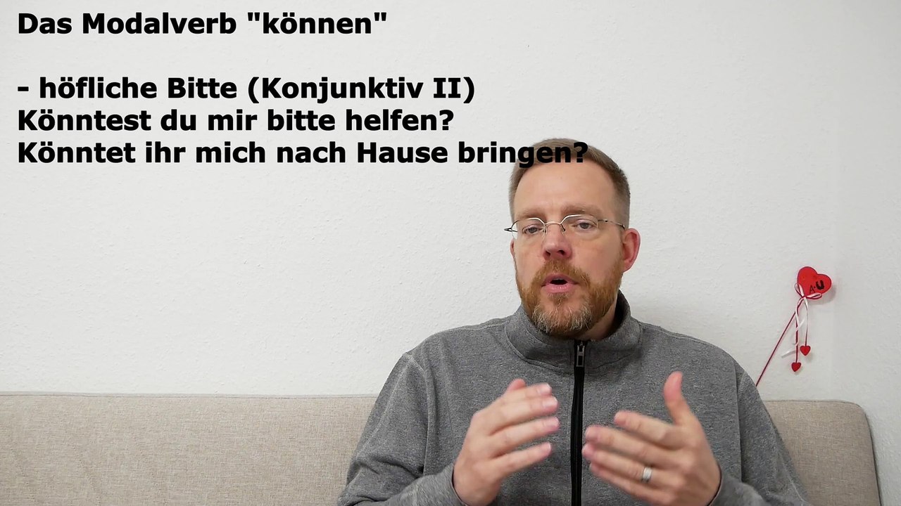 Grammatik für die Grundstufe A1-B1 – Teil 005 – das Modalverb „können“