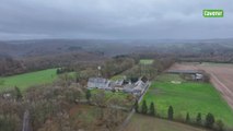 L'église au milieu du village : Ouffet