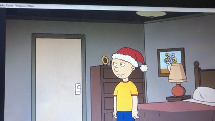 Caillou goes Christmas shopping