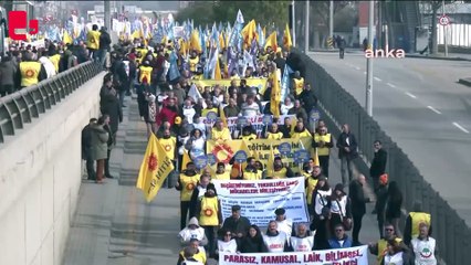 ‘Geçinemiyoruz’ mitingi