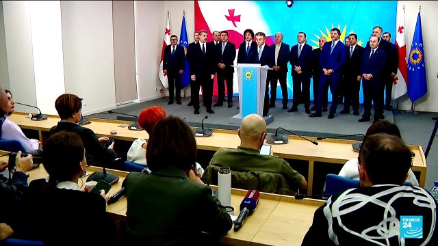 Georgie : Des milliers de manifestants pro-européens rassemblés à Tbilissi