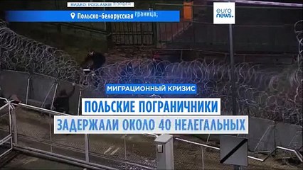 Польские пограничники задержали около 40 нелегальных мигрантов из Беларуси