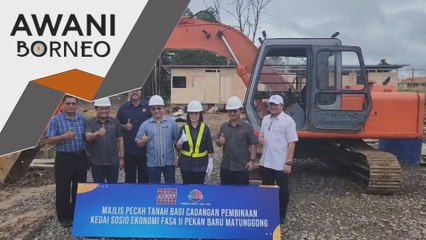 Projek lot kedai sosioekonomi beri manfaat buat penduduk setempat