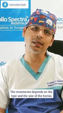 Dr. Talk: What treatment options are available once a hernia is diagnosed? | Dr. Manas Tripathy