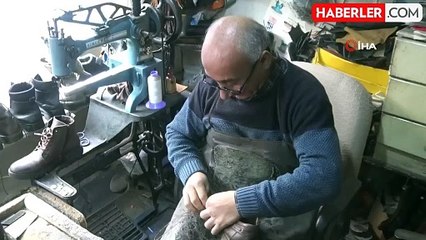 44 Yıldır Ayakkabı Tamirciliği Yapan Usta, Alım Gücünün Düşüşünü Anlattı