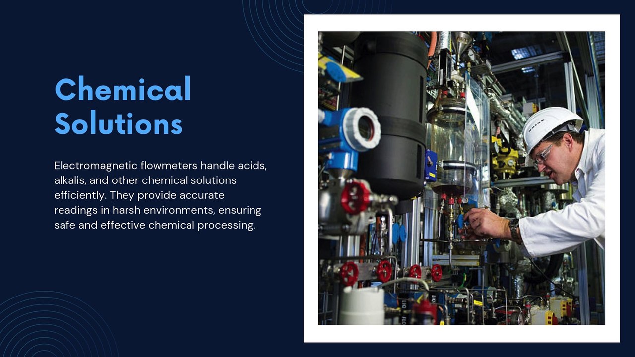 Types of Fluids Electromagnetic Flowmeter Measures in Industries