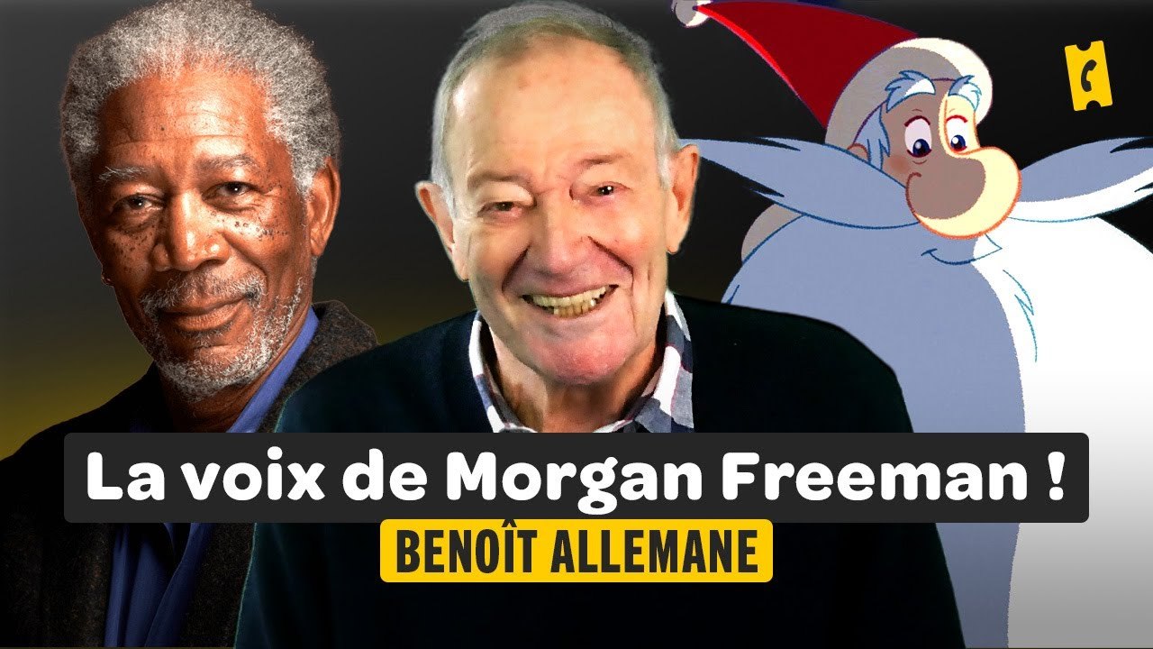 La voix de Morgan Freeman, Baloo et du père Noël, c'est lui ! - Voix Ouf Benoît Allemane