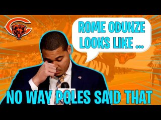 Ryan Poles’ Polemic Declaration About Rome Odunze Shakes Windy City!