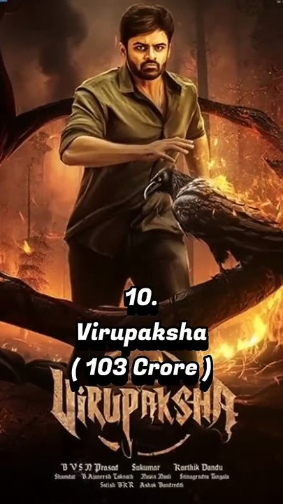 🔟10 Highest💸Collected South Indian🎬Movies 2023#shots#fact#top#top10#facts#bts#shorts#viral#movie#yt