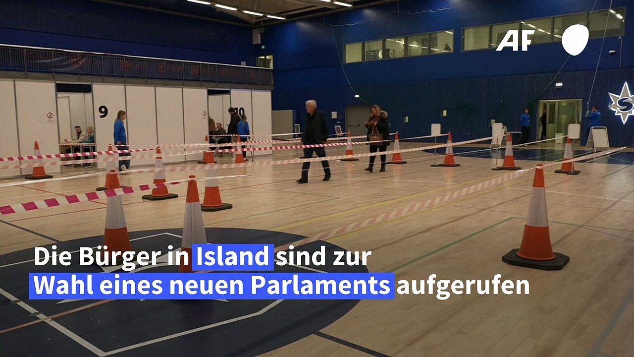 Isländer wählen neues Parlament