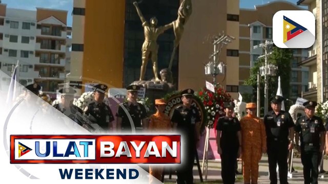 Wreath-laying ceremony, isinagawa sa Davao City kasabay ng kapanganakan ni Gat Andres Bonifacio