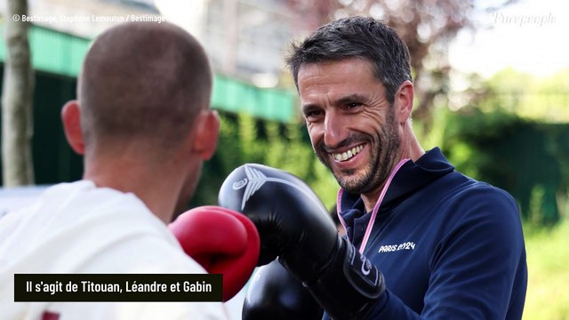 Titouan, le fils de 17 ans de Tony Estanguet (kayakiste comme lui), revient de loin : Deux mois et demi que j'ai été opéré...