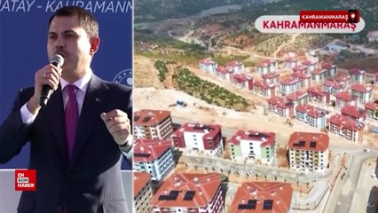 Bakan Kurum: 2025'in sonuna girdiğimizde evine girmeyen tek bir afetzede kardeşimiz kalmayacak
