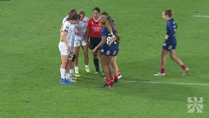 La France qualifiée avec du coeur - Rugby à 7 (F) - HSBC Seven Series