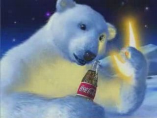 Coca Cola polar bear