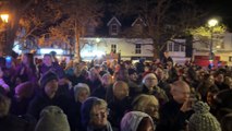 Crowds flock to the Emsworth Christmas lights switch on as the town welcomes the festive season - in pictures