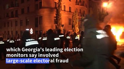 Georgia president says backs anti-government 'resistance movement' amid pro-EU protests