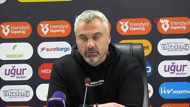 Samsunspor Teknik Direktörü Thomas Reis: Oynayacağımız bütün maçları kazanmak istiyoruz