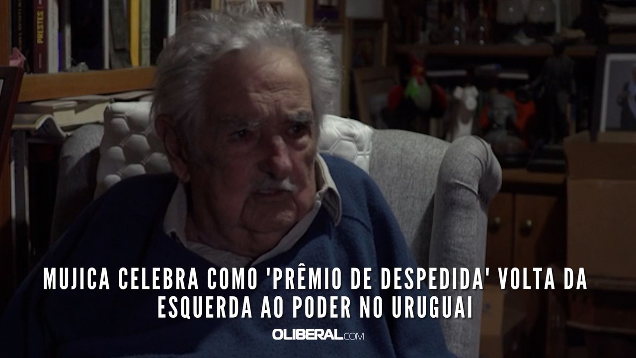 Mujica celebra como 'prêmio de despedida' volta da esquerda ao poder no Uruguai
