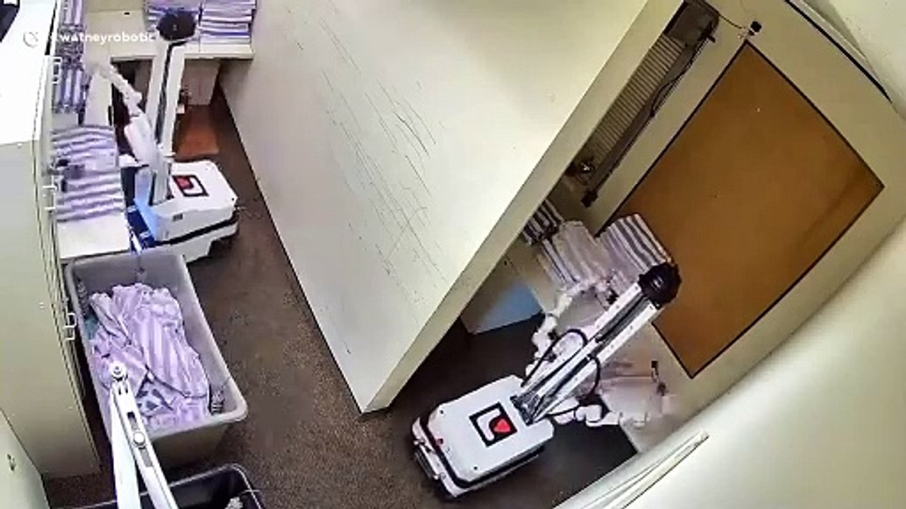 Nuevos robots domésticos doblan toallas 24/7