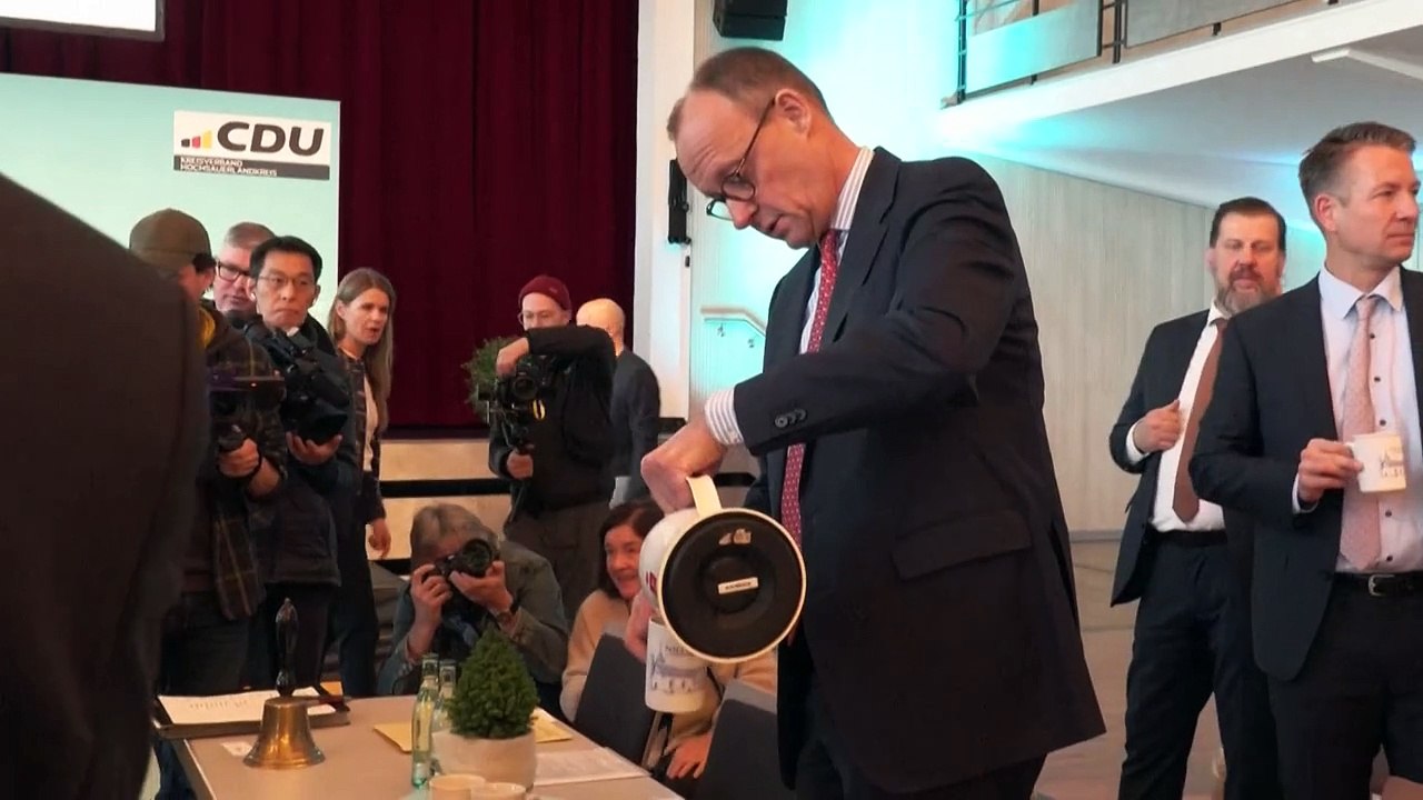 Merz schießt sich auf Nominierungsparteitag ganz auf die Grünen ein