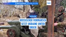 Russischer Vormarsch: Ukraine unter Druck