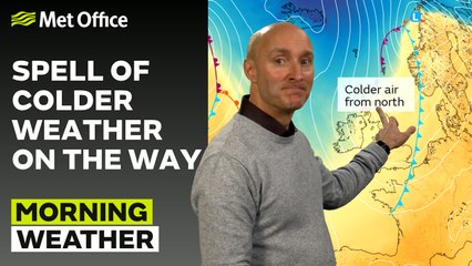 Met Office Morning Weather Forecast 01/12/24 - Wet and windy start