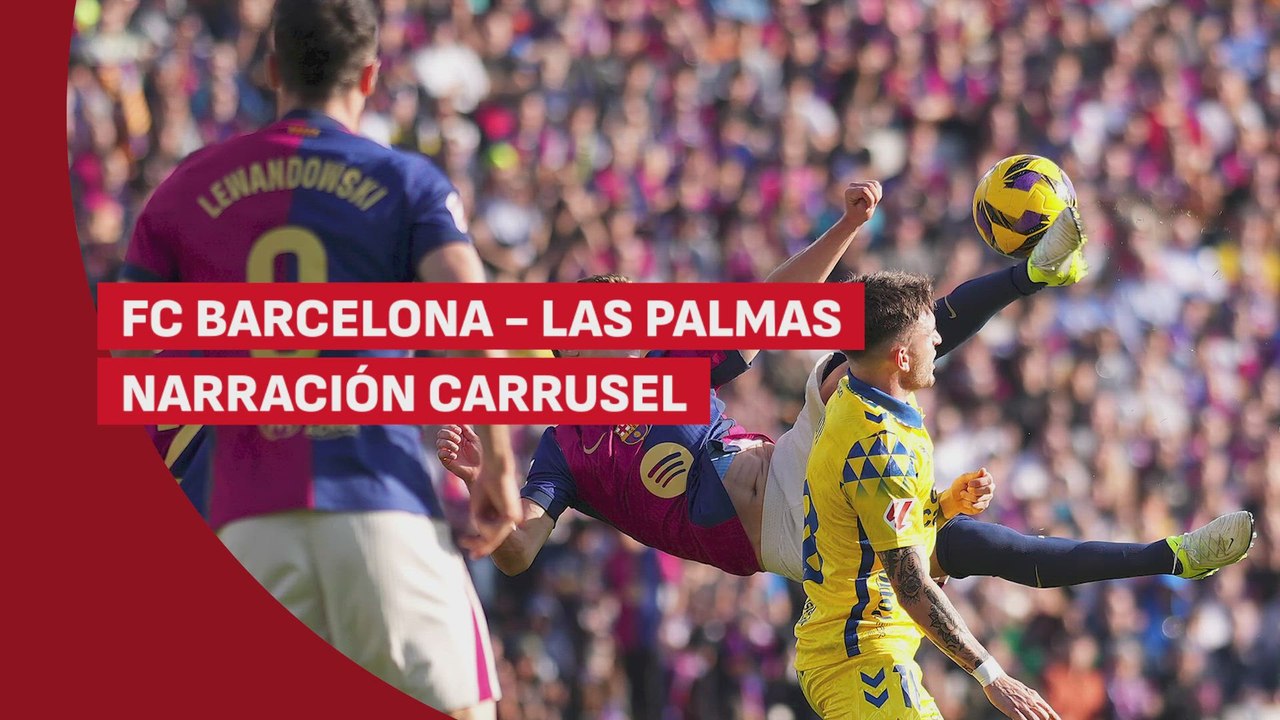 Resumen y goles del FC Barcelona vs Las Palmas